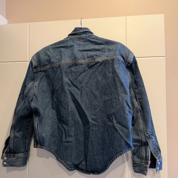 Wardrobe NYC Denim Jacket in Indigo - Picture 6 of 6